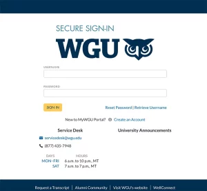 WGU Email Login